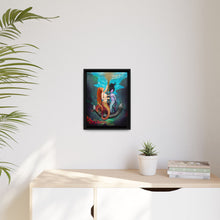 Load image into Gallery viewer, Sirenas Curiosas - Matte Canvas, Framed (Multi-color)
