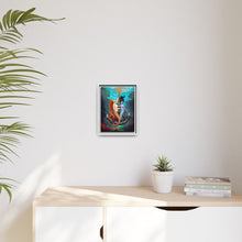 Load image into Gallery viewer, Sirenas Curiosas - Matte Canvas, Framed (Multi-color)
