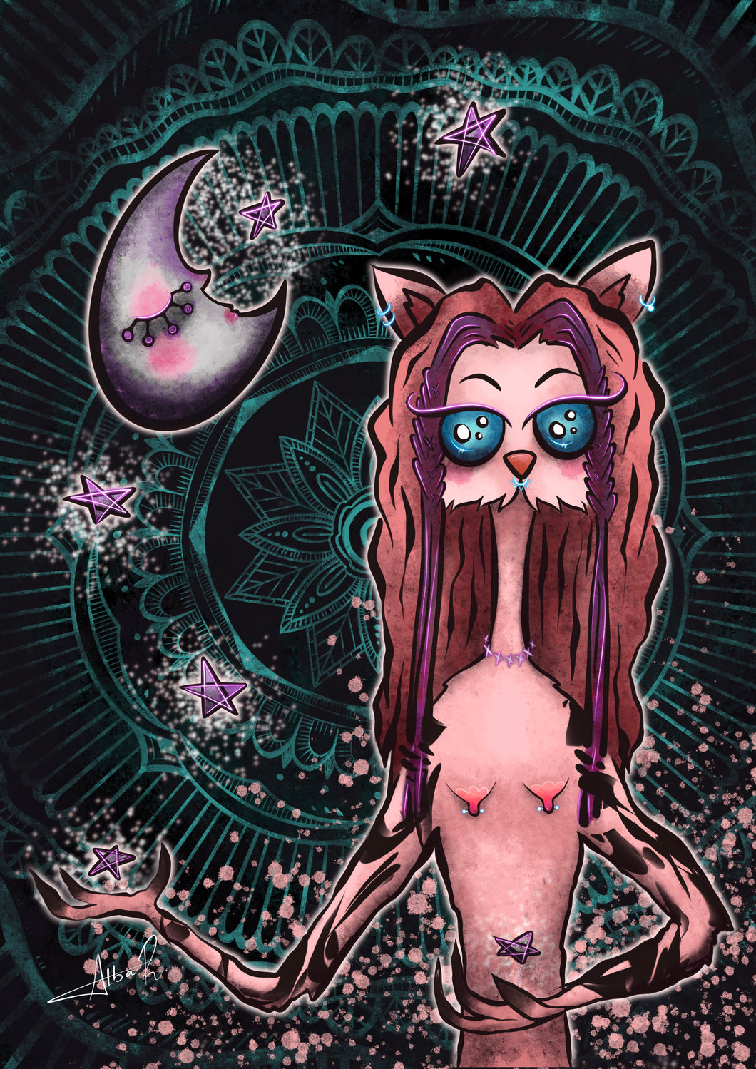 Dark Hippie - Illustration