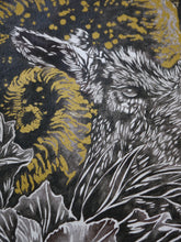 Load image into Gallery viewer, Golden Goat - Watercolor paint
