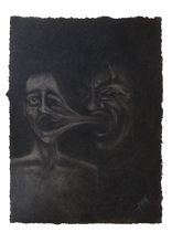 Load image into Gallery viewer, Talks - Charcoal Drawing
